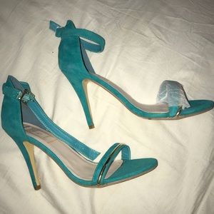 Turquoise sandals